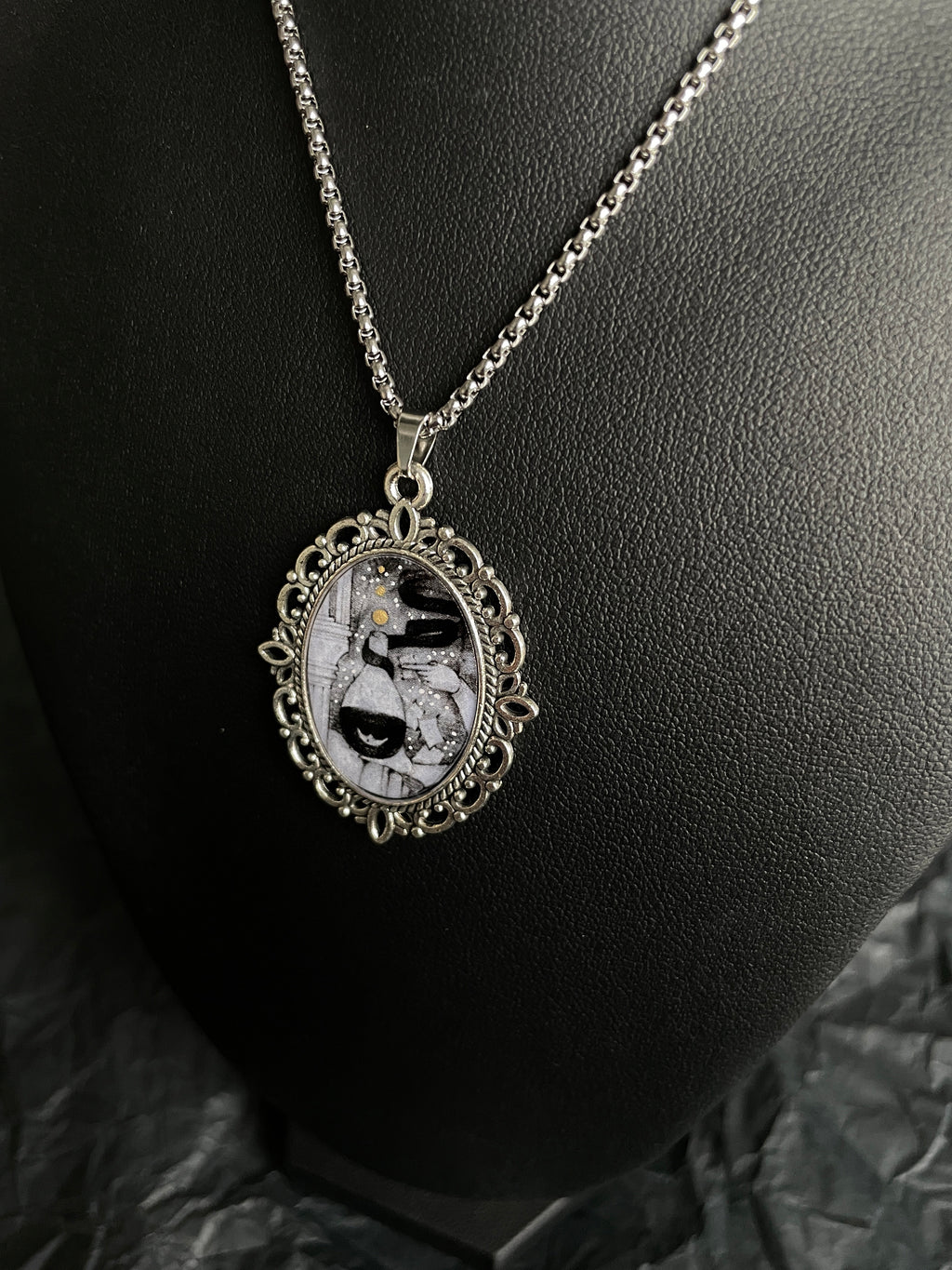 Archive Ink Locket Necklace