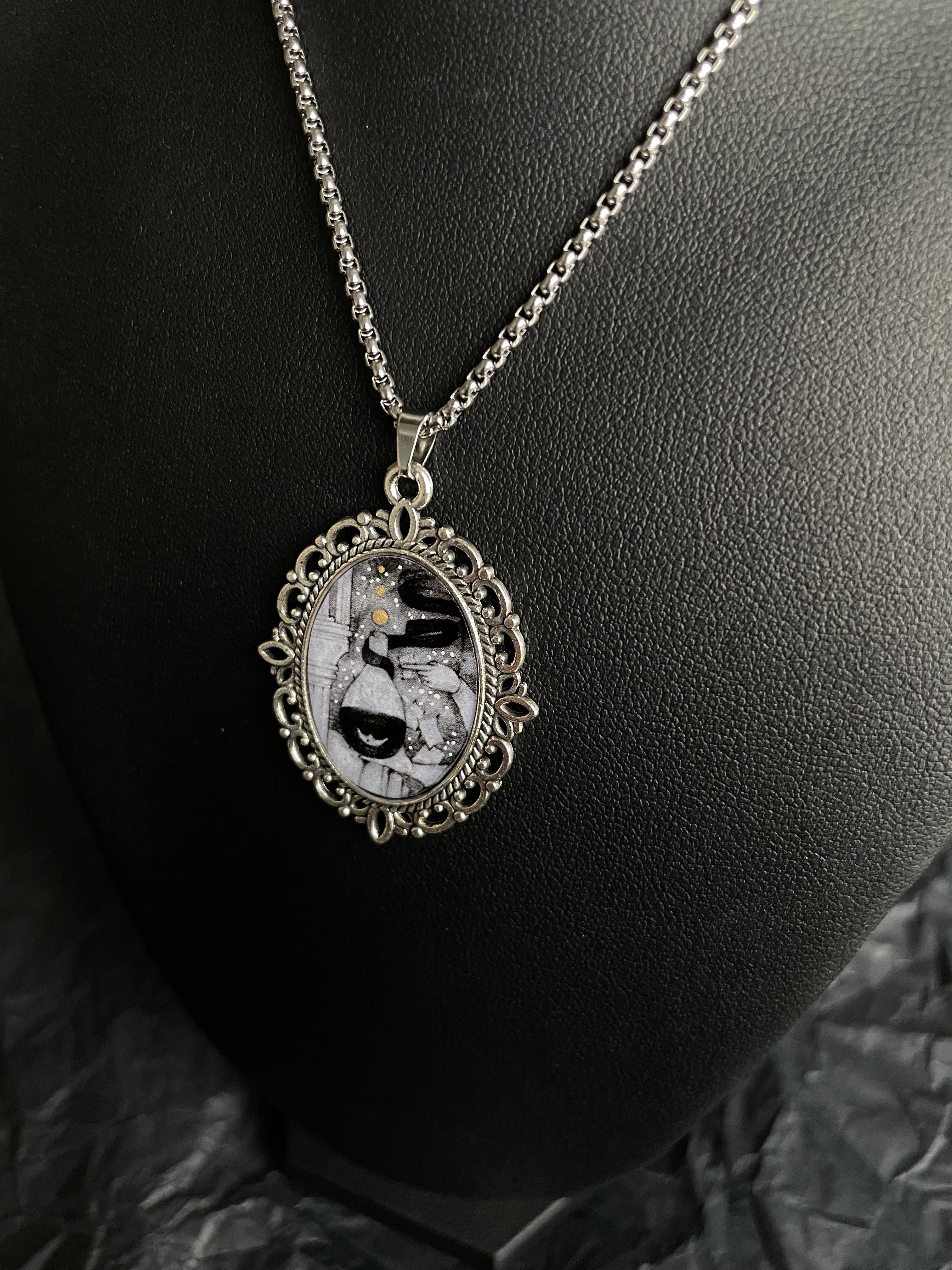 Archive Ink Locket Necklace