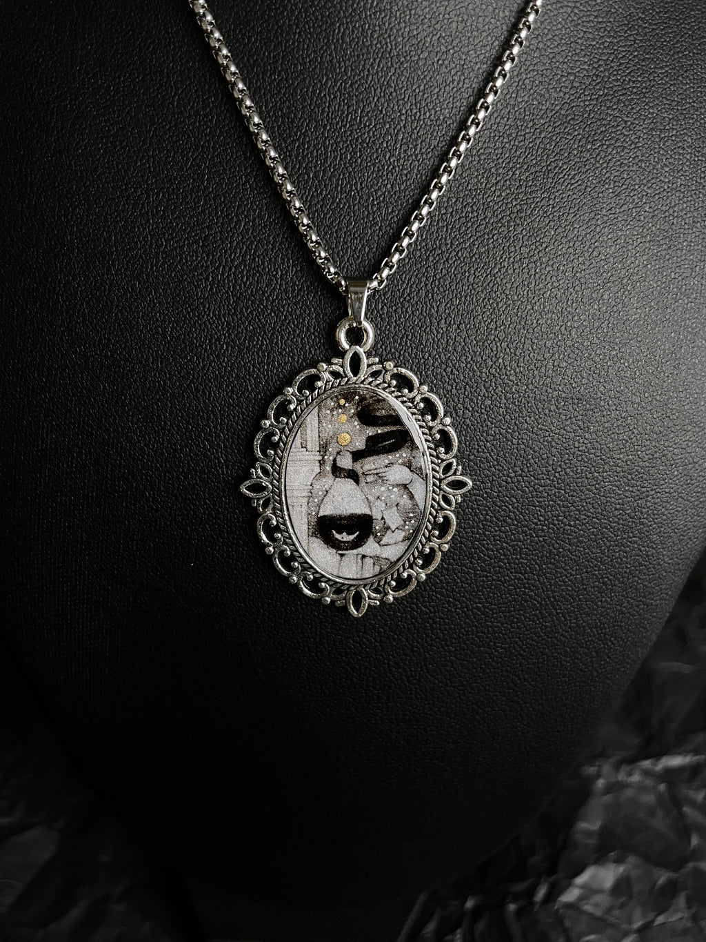 Archive Ink Locket Necklace