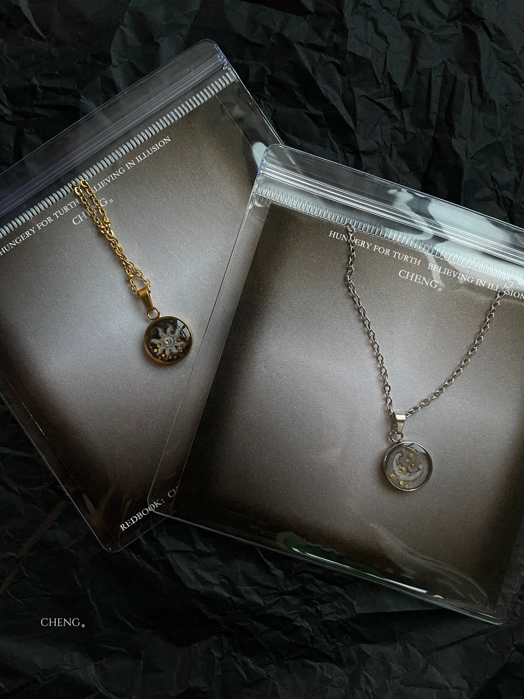 Ink Necklace (Sun / Moon)