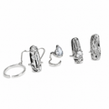 Liquid Armour Nail Rings (4 in a set)