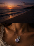 Stellar Time Necklace - Violet Dream
