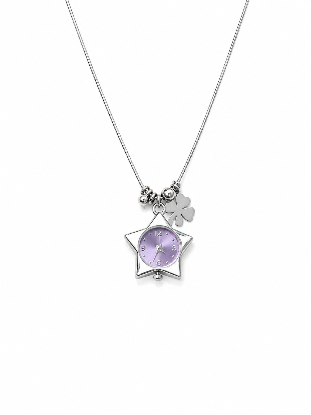 Stellar Time Necklace - Violet Dream