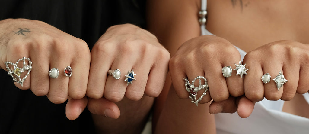 Wuyin Heart Ring – Red