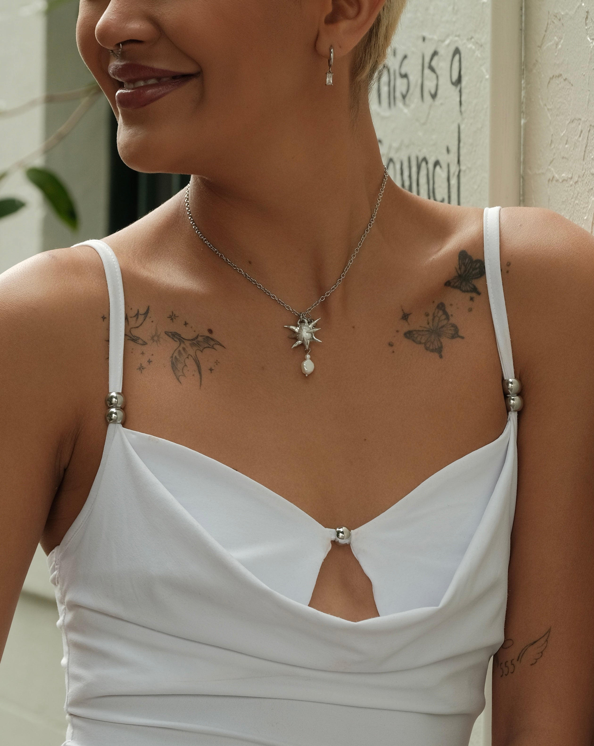 Wuyin Starfall Pearl Necklace