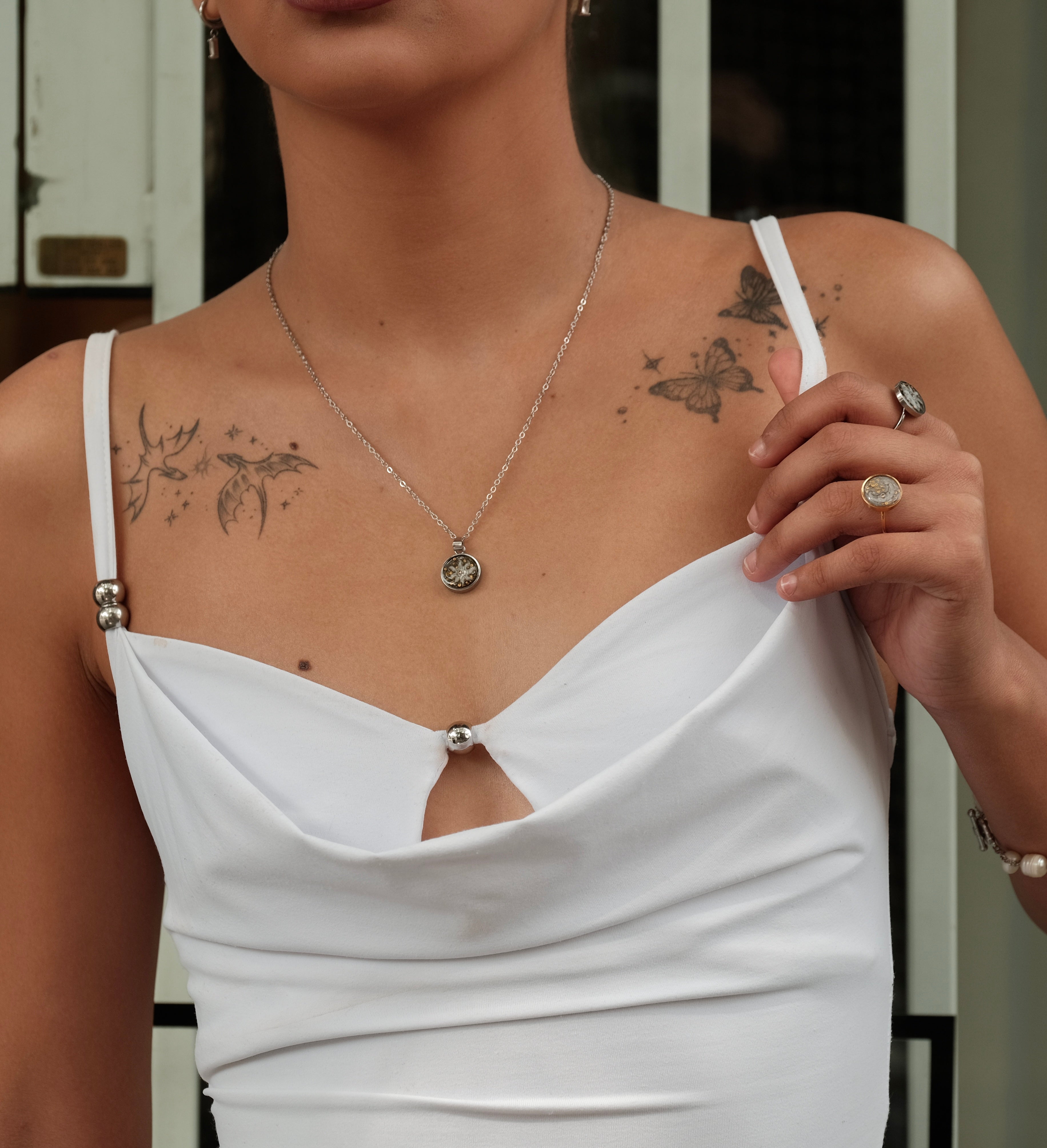 Ink Necklace (Sun / Moon)