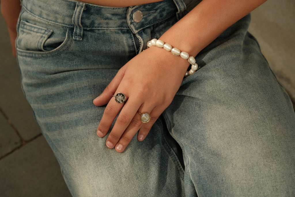 Moon Ink Ring (Gold, Silver)