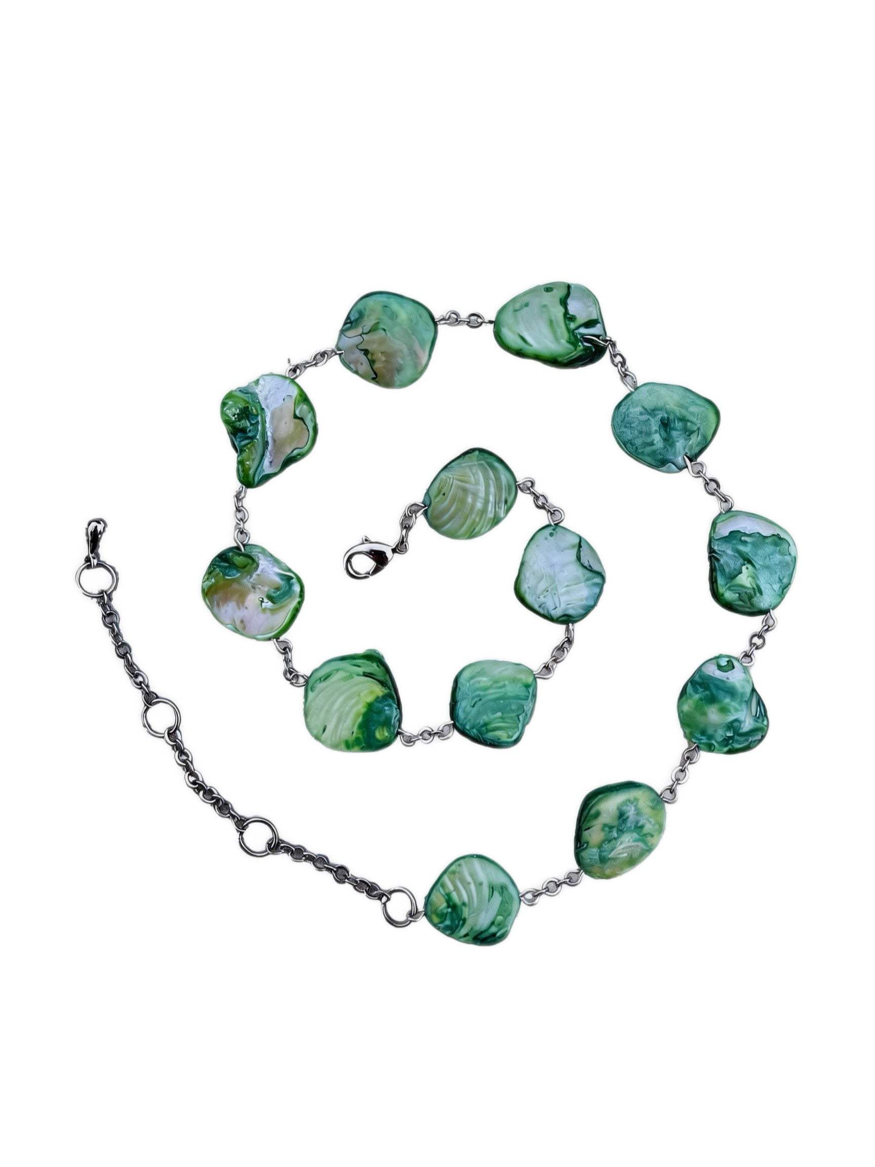Fuss by Phoebe Rockpool Necklace — Green