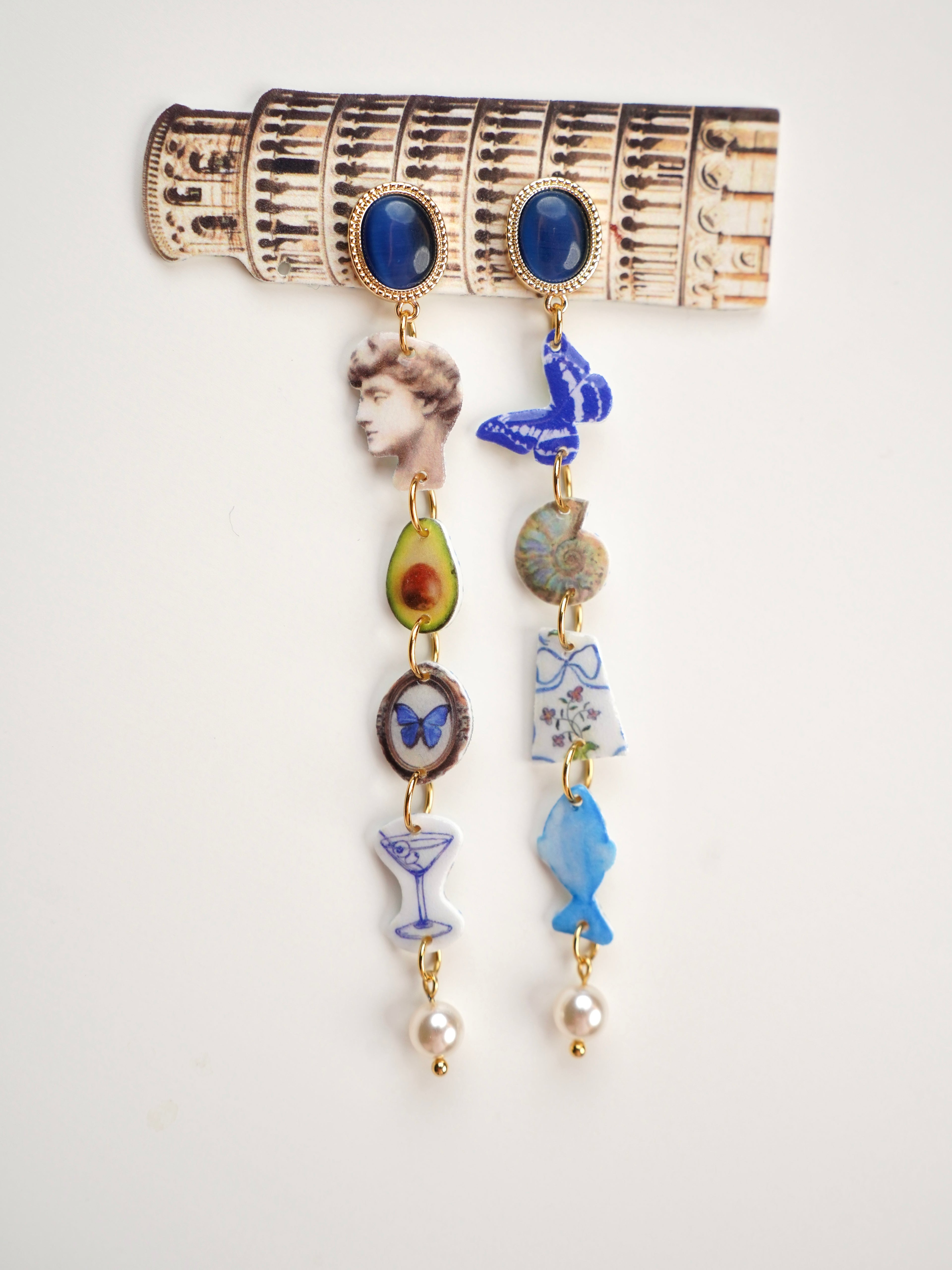 Butterfly Hunter Drop Earrings