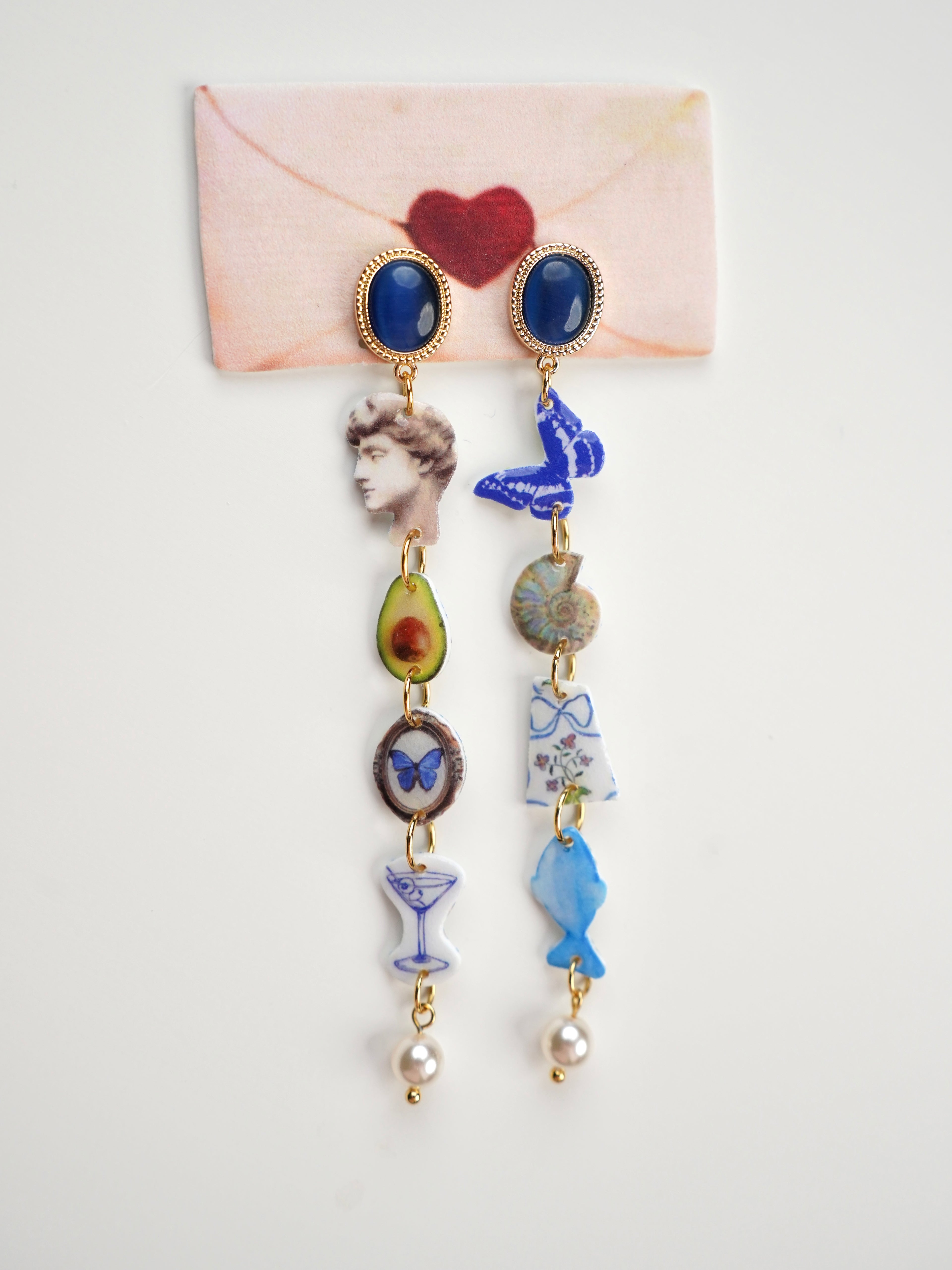 Butterfly Hunter Drop Earrings