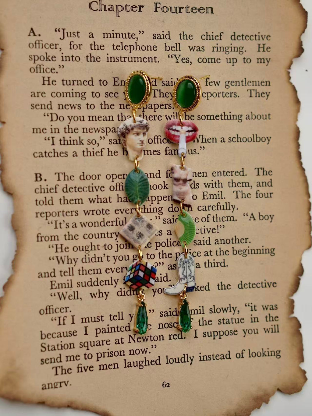 Enchanté France Drop Earrings