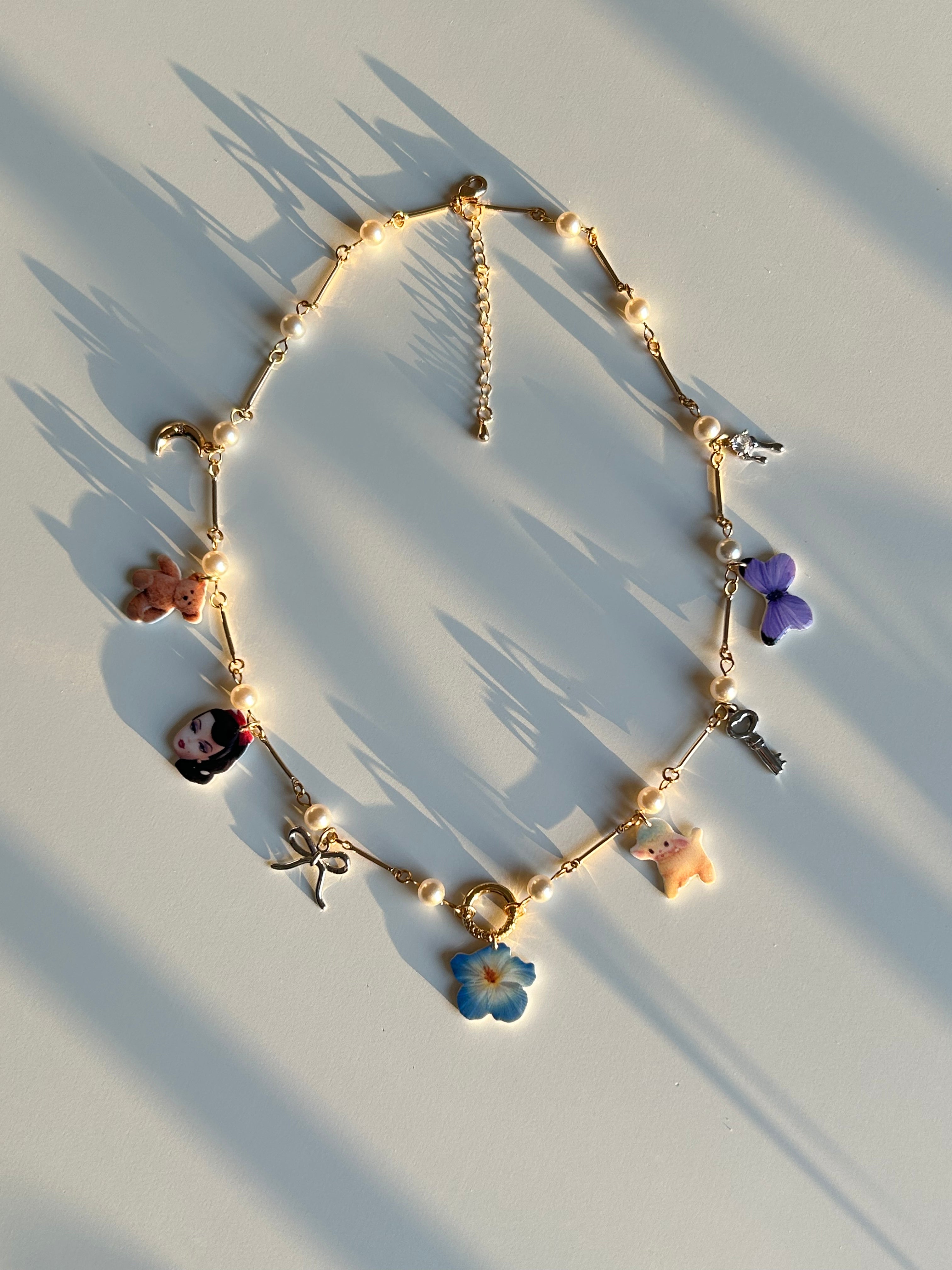 Romantic Summer Charm Necklace