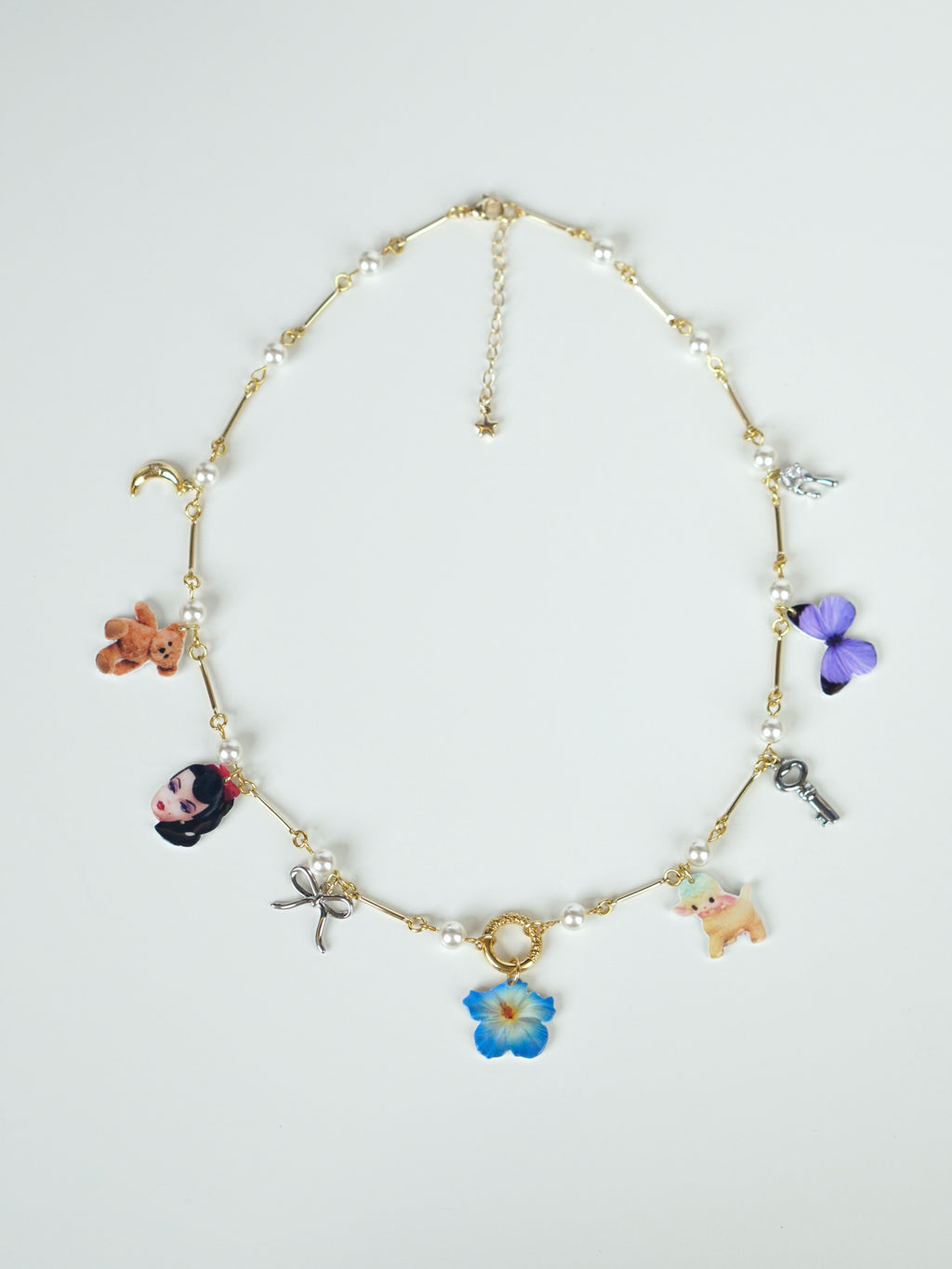 Romantic Summer Charm Necklace