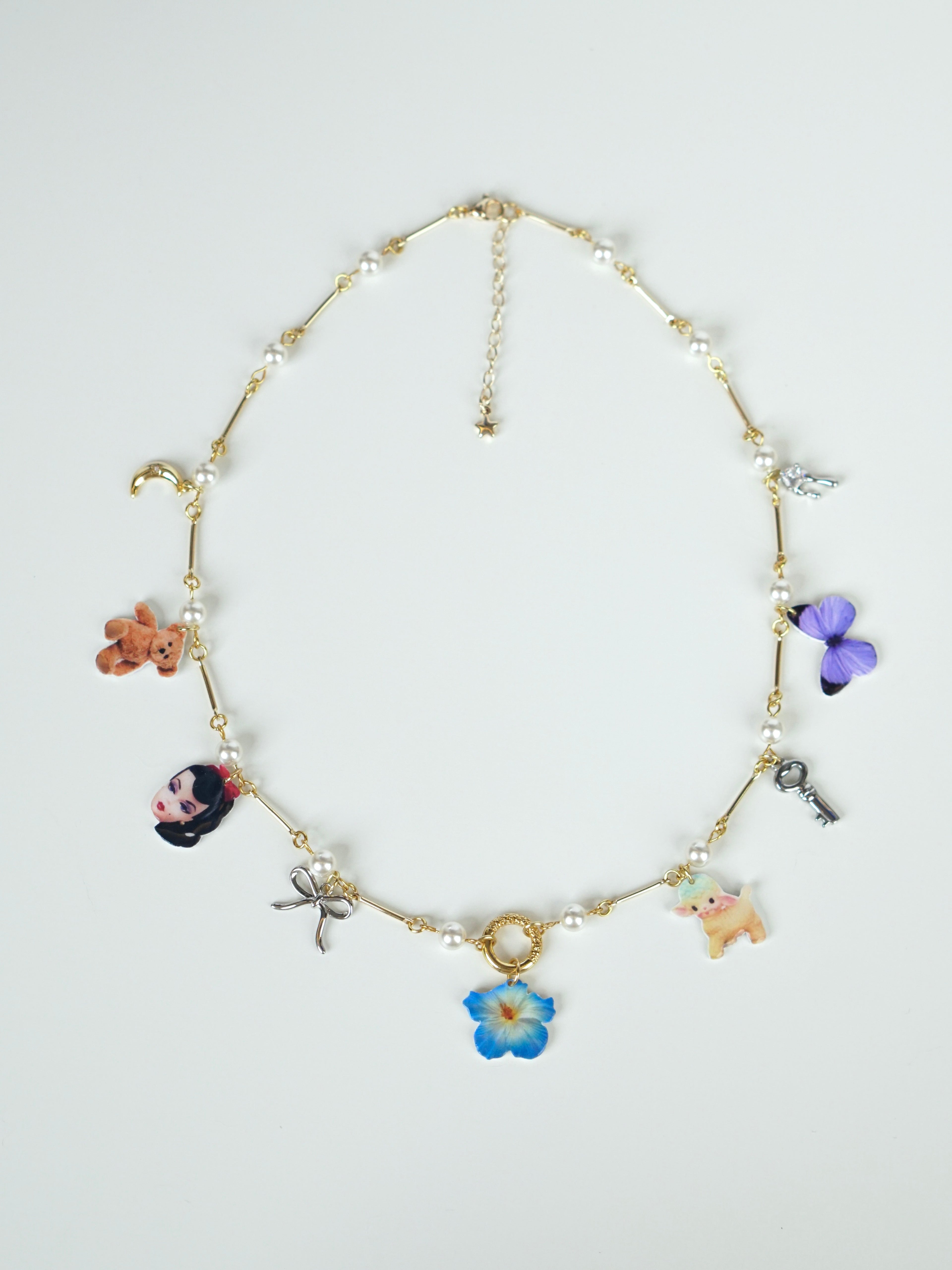Romantic Summer Charm Necklace