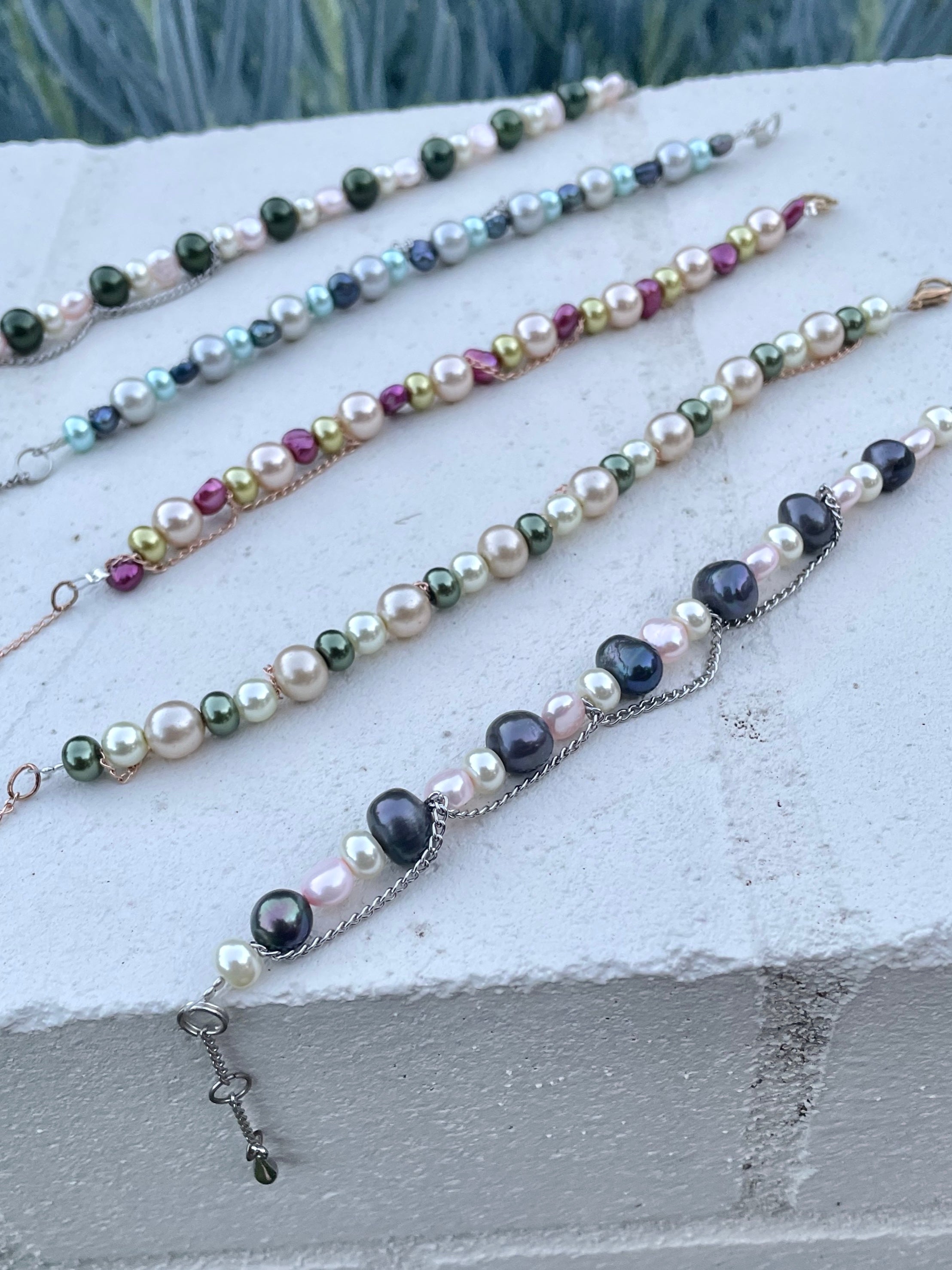 Fuss by Phoebe Nonna Pearl Bracelet