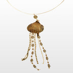Jellyfish seashell necklace