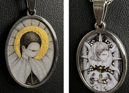 Quiet Icon Ink Necklace