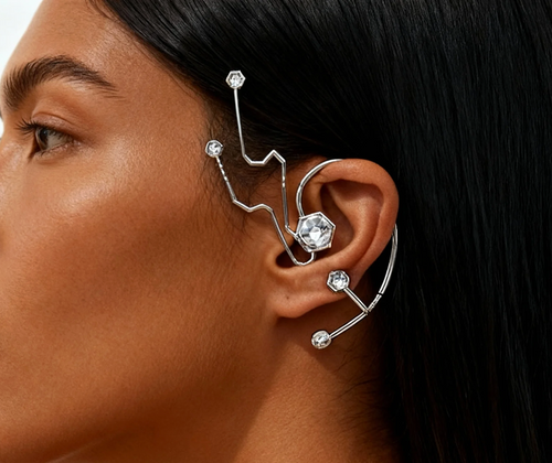 Circuit Line Ear Cuff