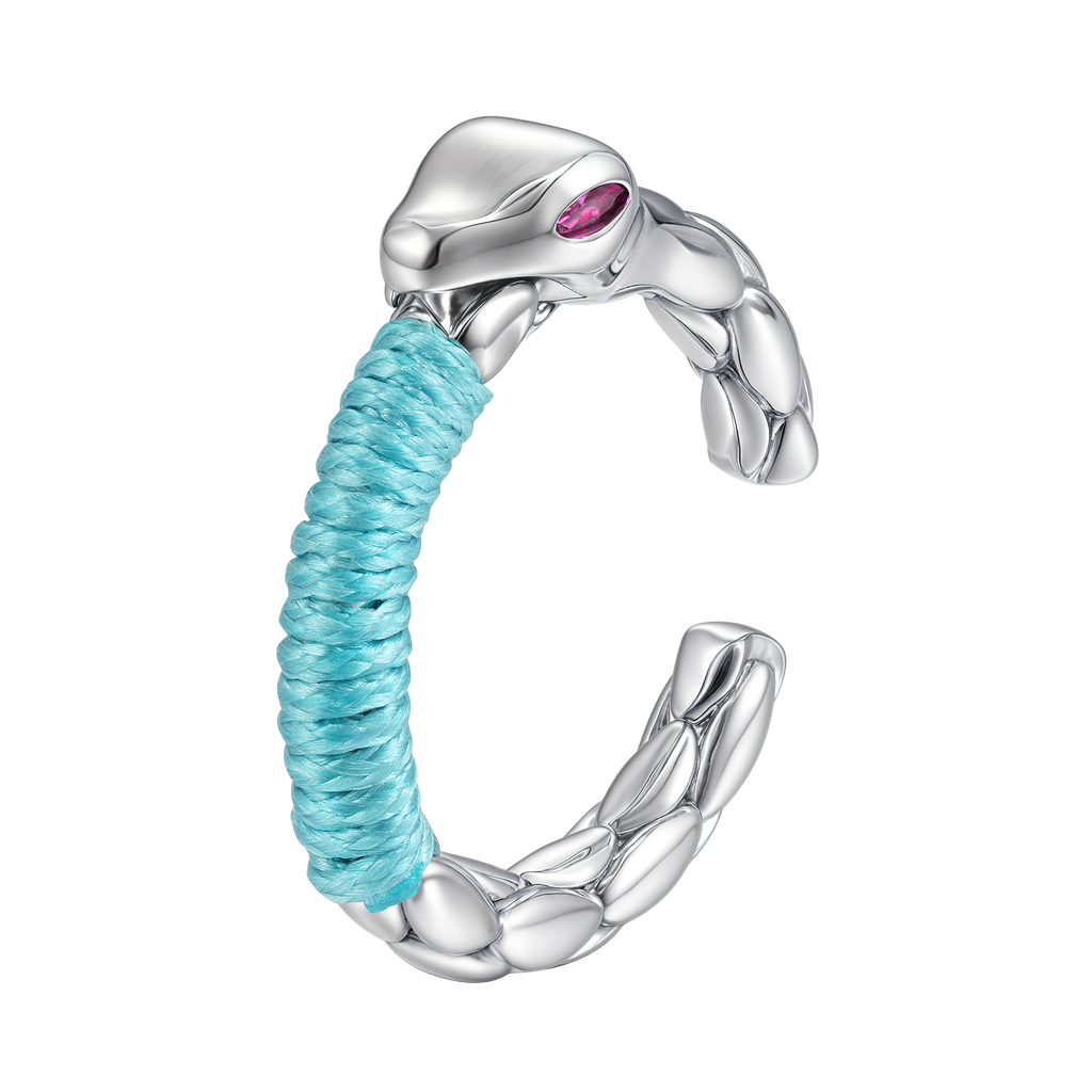 Jade Serpent Open Ring