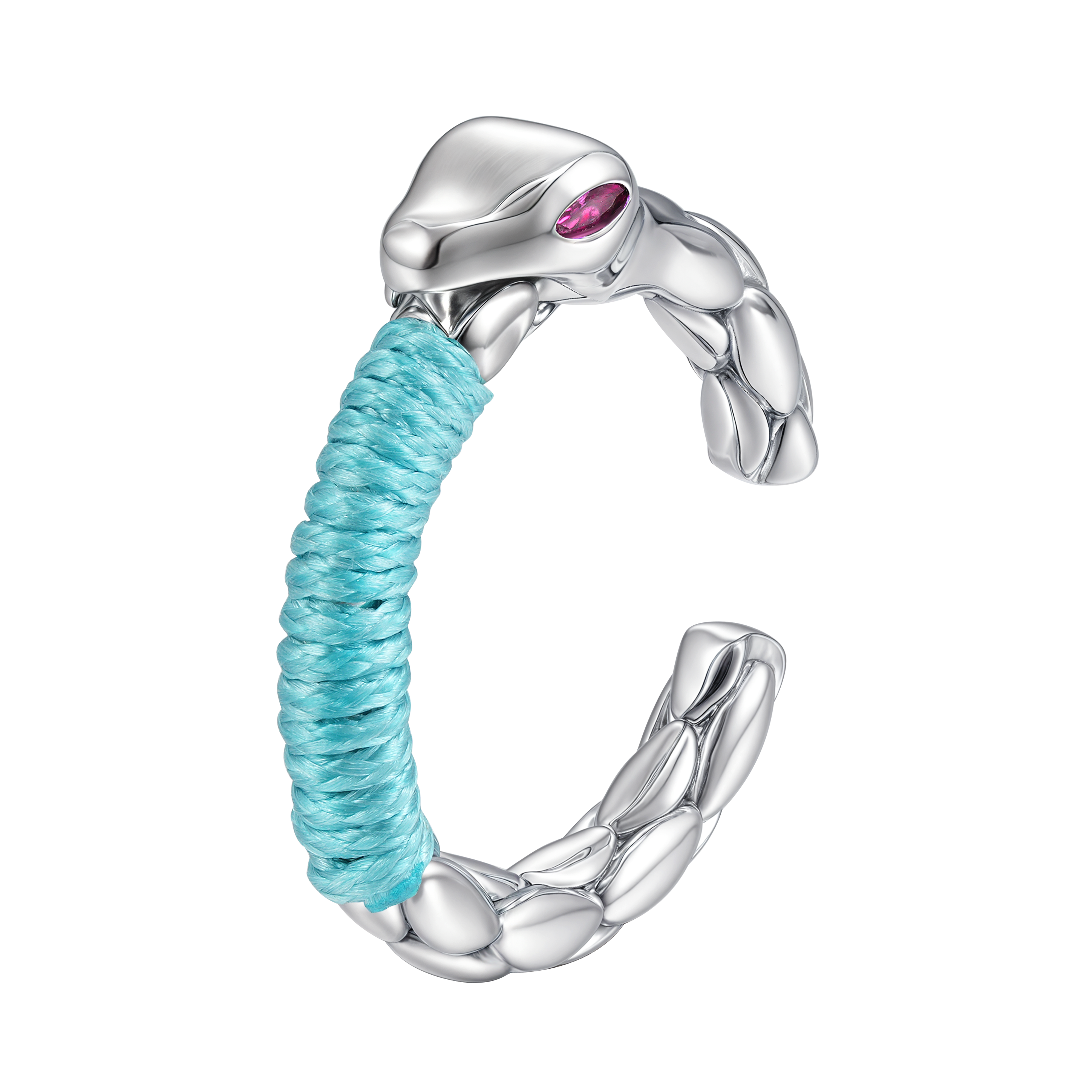Jade Serpent Open Ring