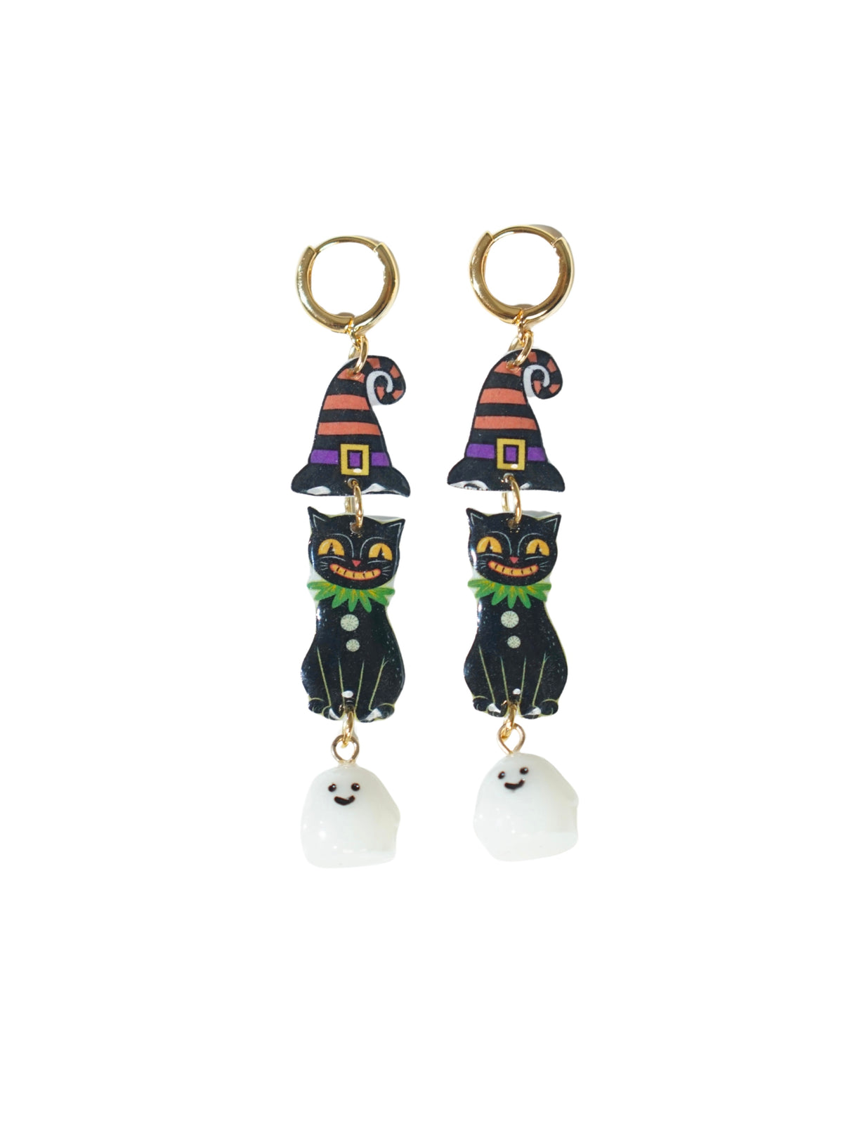 Dear John — Spooky Cat Earrings