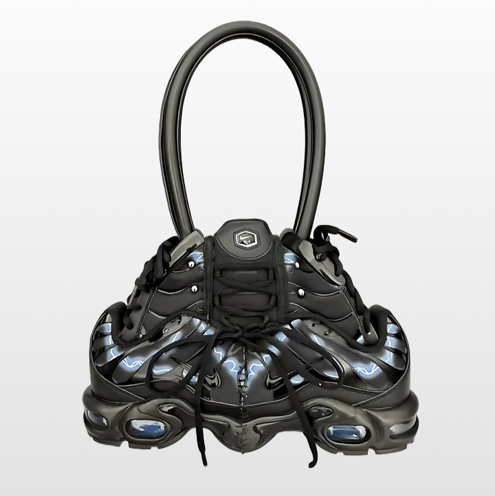 Reconstructed shoes into handbags (Limited Edition)