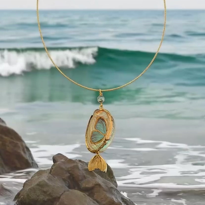 Seaborn Wings Necklace